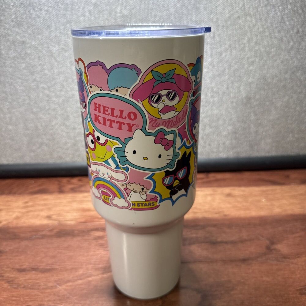 Hello Kitty & Friends 40oz Stainless Steel Tumbler White - Picture 2 of 6